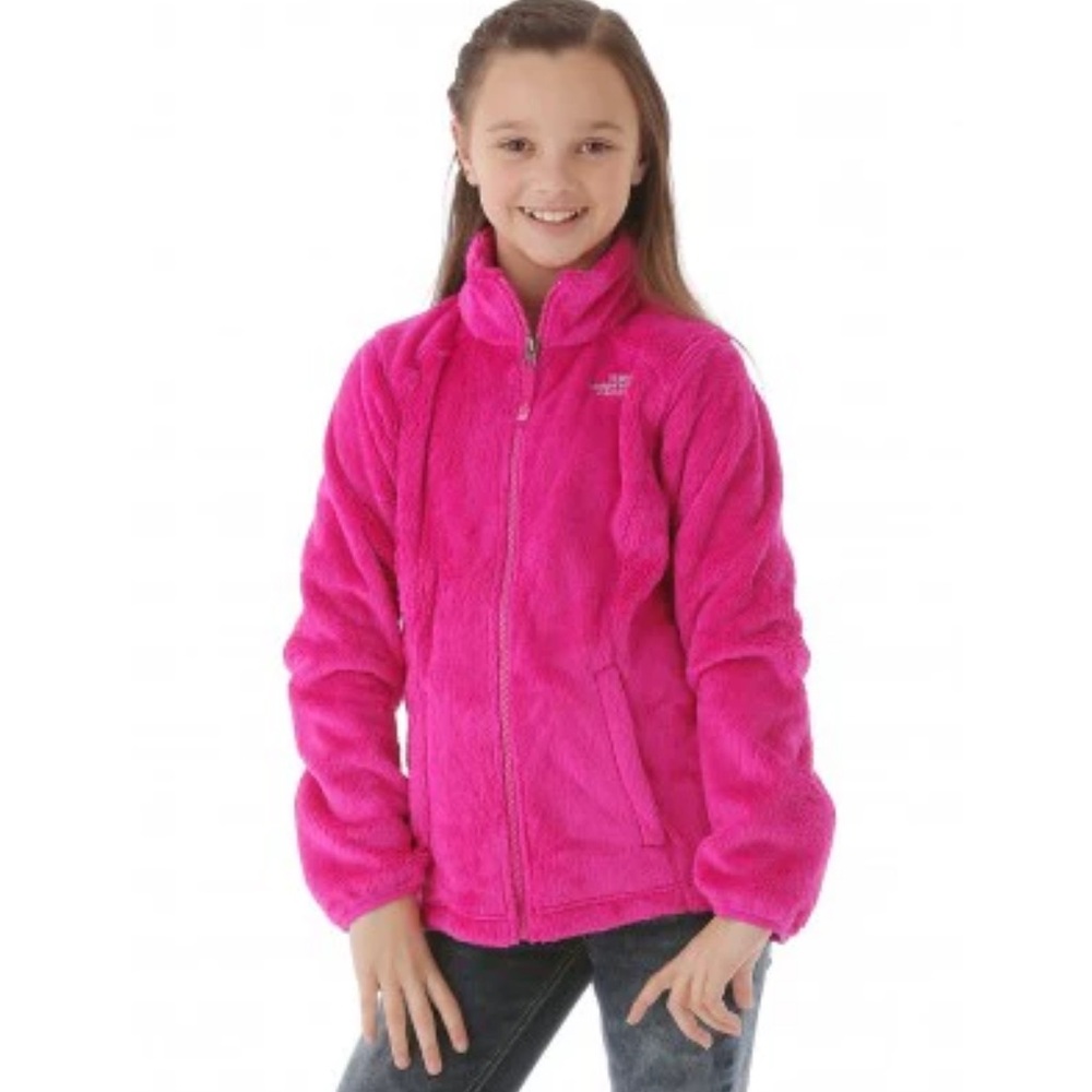 Girls North Face Fleece Osolita Zip Up- XL